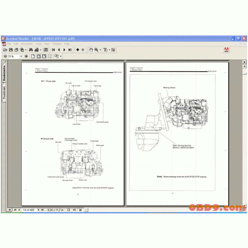 Yanmar Marine Diesel Engine 4LHA Series, YANMAR Industrial Equipment