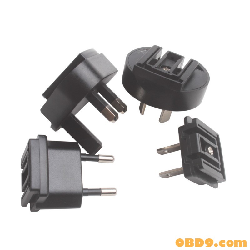 Dedicated Standard Large Current Power Adapter and US EU AU UK Converter for the MVP Key Pro M8