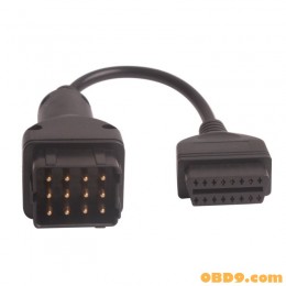 Renault 12 Pin to OBD2 Female Connector Adapter OBD