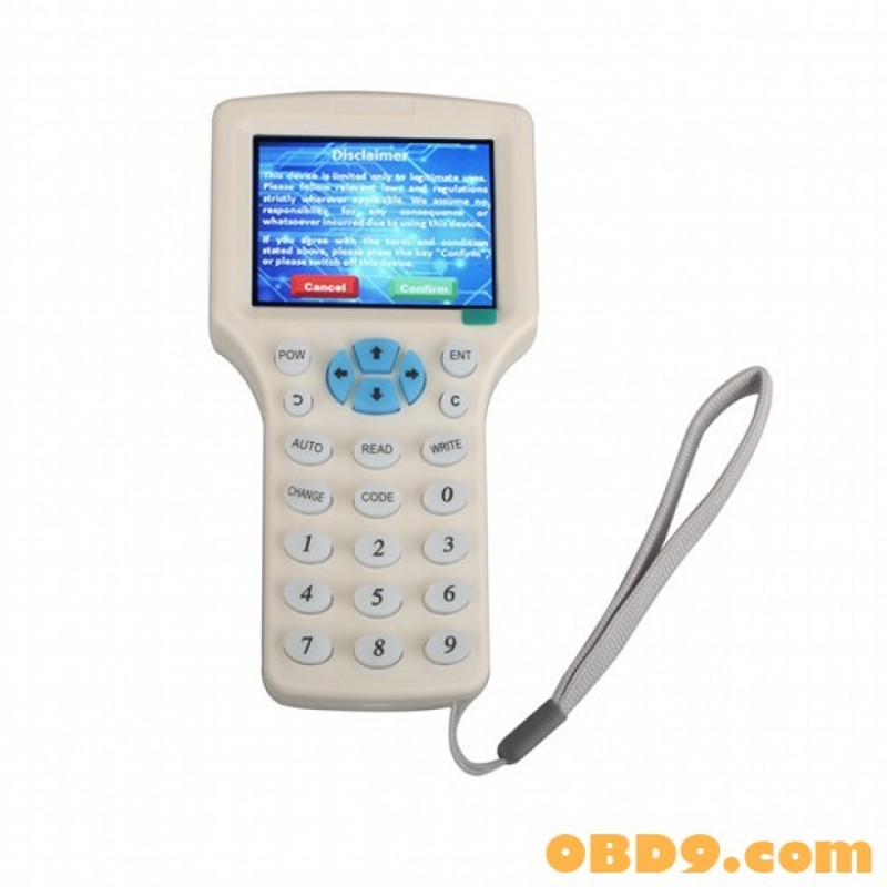 SK-670 Super Smart Car Key Machine ID-IC Card Copy Device (English Version)